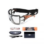 ToolFreak-Rip Style Safety Glasses with Foam Padding