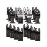 20 Pcs Mix Oscillating Saw Blades, Professional Wood/Metal Universal Multitool