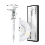 Proster Vernier Caliper Kit 150mm/6Inch Digital Vernier Caliper